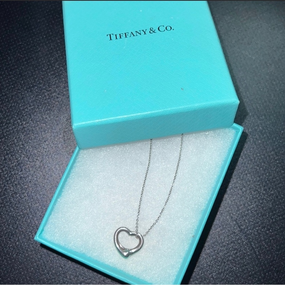 Tiffany Open Heart Necklace
